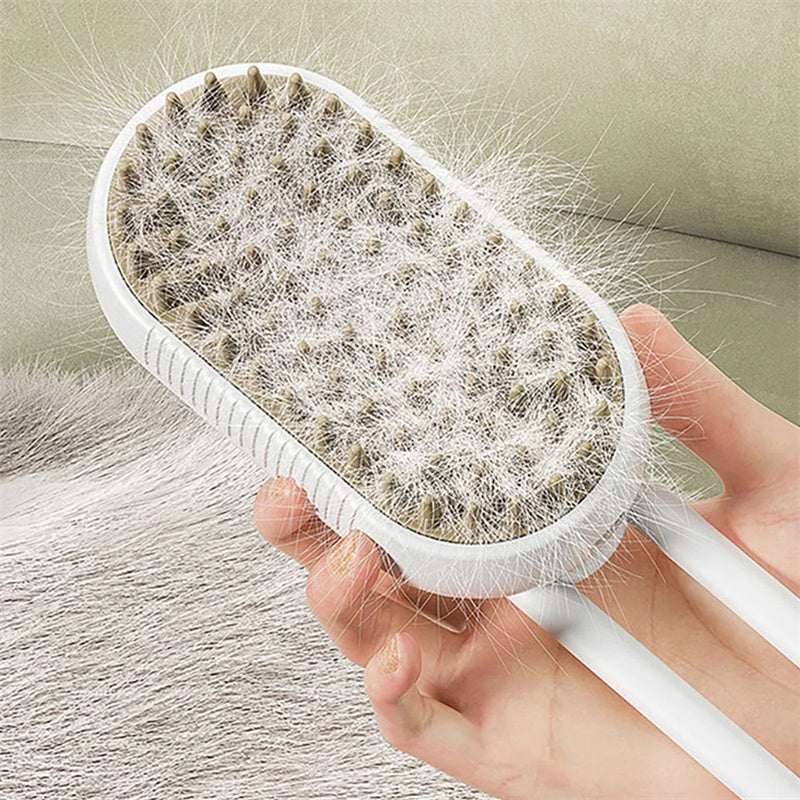 Cat Brush with Steam